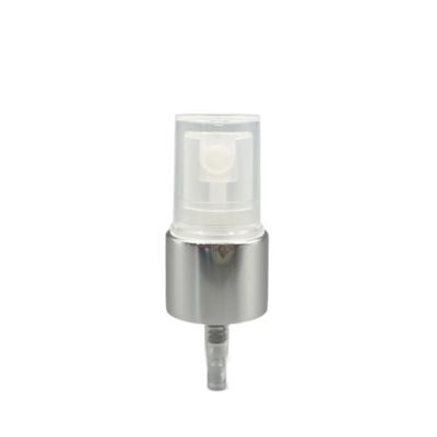 18/410 feiner Nebel-Sprüher pumpen silbernen Aluminiumgewellten Rock der schließungs-0.12ML SS316
