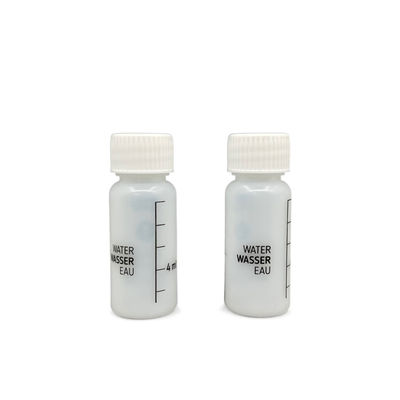 Kleines HDPE fertigte Plastikweiße Kappe flaschen-10ml Farbe ein Zeit-Gebrauch für Lotion besonders an