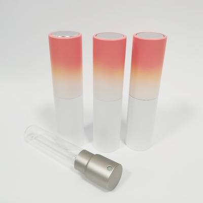 8 ml Aluminium-Shell-Sprühflasche mit Farbverlauf und Glas-Innenflasche