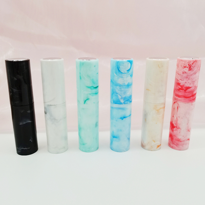 Kunststoff-Einspritzung Marmormuster nachfüllbare Parfümflasche kundenspezifische Farbe 8ml