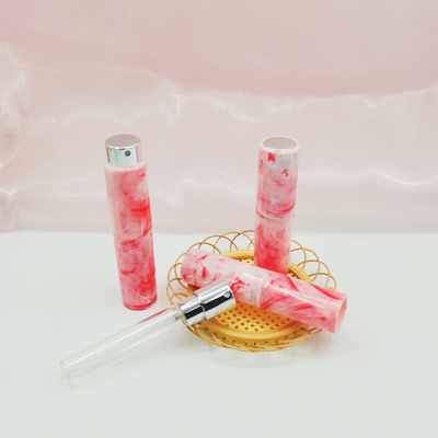 Kunststoff-Einspritzung Marmormuster nachfüllbare Parfümflasche kundenspezifische Farbe 8ml