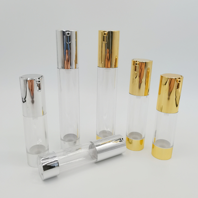 15 ml 20 ml 30 ml dünne luftlose Pumpflasche für kosmetische Verpackungen