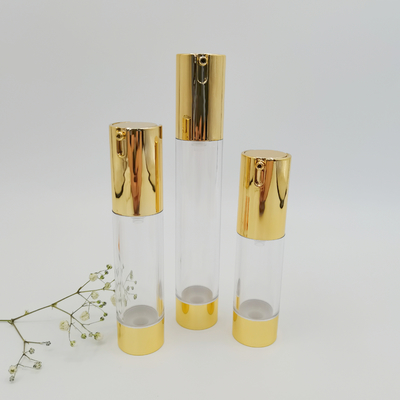 15 ml 20 ml 30 ml dünne luftlose Pumpflasche für kosmetische Verpackungen