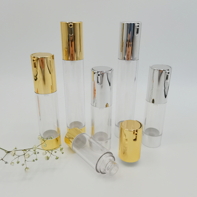 15 ml 20 ml 30 ml dünne luftlose Pumpflasche für kosmetische Verpackungen