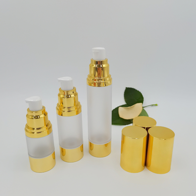 Hohe Qualität 15ml, 30ml, luftlose Flasche des Luxusspray-50ml für Körperpflege