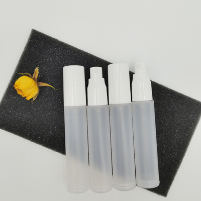 Mattiertes kosmetisches Plastikflaschen-Set 5 ml 10 ml 15 ml 50 ml 100 ml für Hautpflegeverpackungen