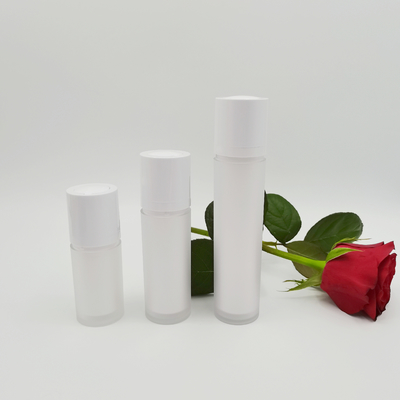15ml 30ml 50ml für Hautpflege ringsum rotierende doppel-wandige luftlose Pumpflasche