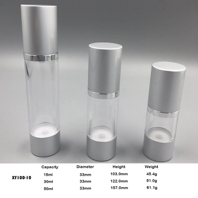 Sprühen Sie Auslöser, oder Lotions-Auslöser-Aluminiumkappe schultern niedrige luftlose Flasche