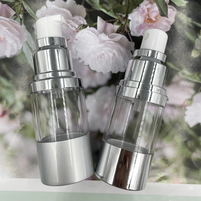 Sprühen Sie Auslöser, oder Lotions-Auslöser-Aluminiumkappe schultern niedrige luftlose Flasche