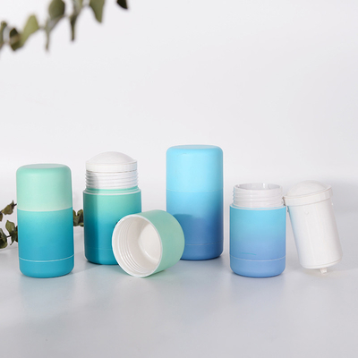 Runde 30g 50g formen Stock-Plastikbehälter desodorierenden Mittels PCR materiellen nachfüllbaren