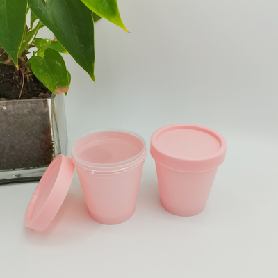 Materielles Eiscreme-Schalen-Form-Körperpflege-monoglas pp. kosmetisches Glas-50ml 100ml 200ml 250ml