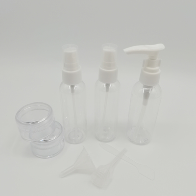 Pumpenlöffel Tropftrichter Kundenspezifischer PVC-Waschbeutel für Cremetiegel-Reise-Sprühflasche
