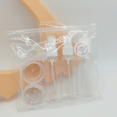 Pumpenlöffel Tropftrichter Kundenspezifischer PVC-Waschbeutel für Cremetiegel-Reise-Sprühflasche