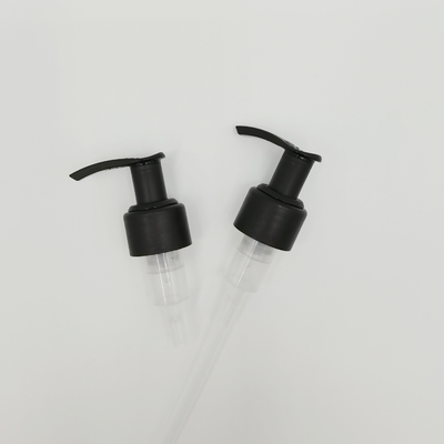 Lotionspumpe aus mattem PP-Kunststoff, schwarze Farbe, 24/410