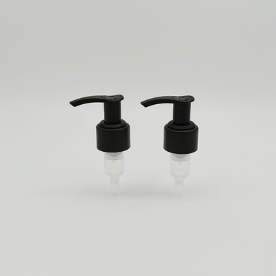 Lotionspumpe aus mattem PP-Kunststoff, schwarze Farbe, 24/410