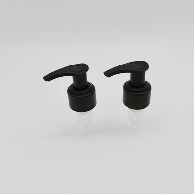 Lotionspumpe aus mattem PP-Kunststoff, schwarze Farbe, 24/410