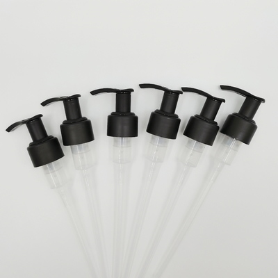 Lotionspumpe aus mattem PP-Kunststoff, schwarze Farbe, 24/410