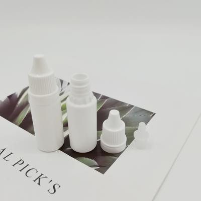 5 ml 10 ml PE-Plastikflüssigkeits-Tropfflasche mit manipulationssicherer Kappe und Spitze