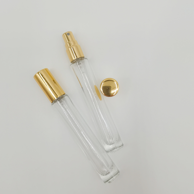 Ganze Aluminiumkappe 13/410 Parfüm Pumpzerstäuber mit Glasflasche 10ml