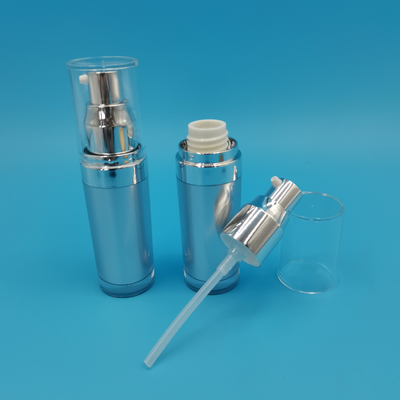 PMMA Runde Form Acryl Lotion Flasche 15ml 30ml 50ml 100ml 120ml