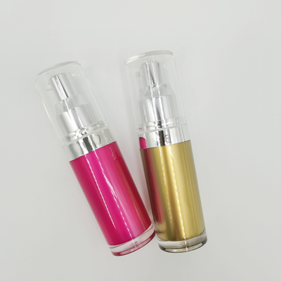 PMMA Runde Form Acryl Lotion Flasche 15ml 30ml 50ml 100ml 120ml