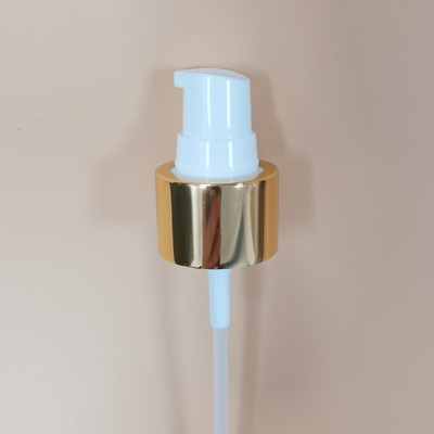 24/410 PP Sahnepumpspender Goldglänzende Aluminiumabdeckung