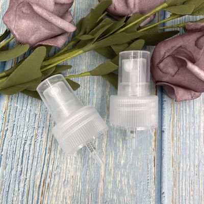 Transparenter feiner Nebel-Sprüher pumpen 28 410 gewellte SS316 0.12ML für Lufterfrischer