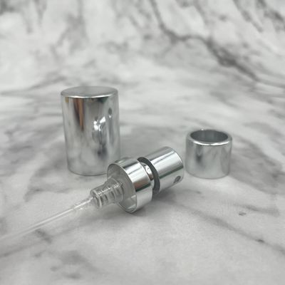 Nachfüllbare Dosierung des Parfüm-Pumpen-Sprüher-15/400 0.07ML 0.09ML mit silbernem Kragen