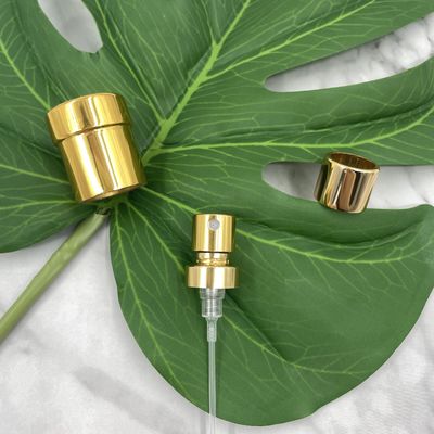Kleine 15/400 Parfüm-Falz-Pumpe spritzen 0.09ML SS316 mit Goldkappe