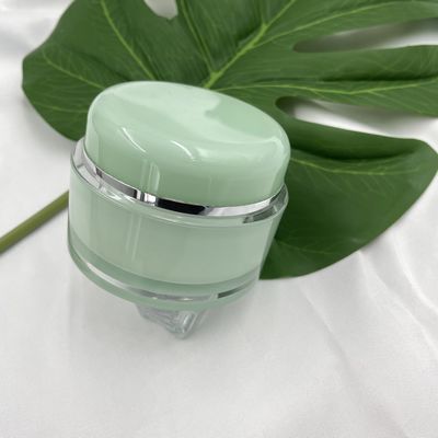 UVbeweis-kosmetische Plastikgläser ringsum Acrylbehälter 30g 50g für Hautpflege-Creme