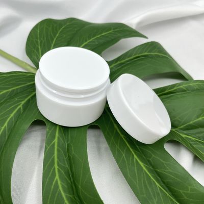 Reise stellte kosmetische Plastikgläser metallisierte leere Gesichts-Creme-Behälter ein, die 15g Farbe besonders anfertigte