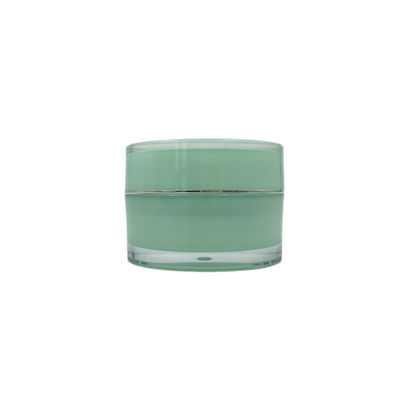 Kosmetische Runden-leere Acrylcremetiegel-Gesichts-Creme des Glas-15g 30g 50g für Hautpflege