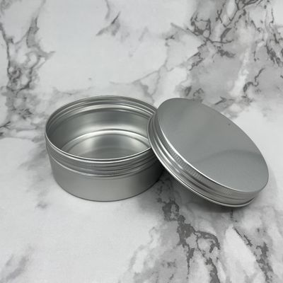 Metall Süßigkeits-macht Aluminium-Tin Jarss 250ml mit Schraube an den Deckeln ein