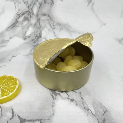 Metall Süßigkeits-macht Aluminium-Tin Jarss 250ml mit Schraube an den Deckeln ein