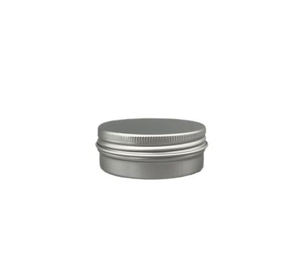 Kleine Aluminium-Tin Jars Round Edge Screw Torsions-Spitze 60ml 80ml für Wachse