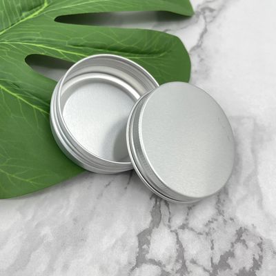 Kleine Aluminium-Tin Jars Round Edge Screw Torsions-Spitze 60ml 80ml für Wachse