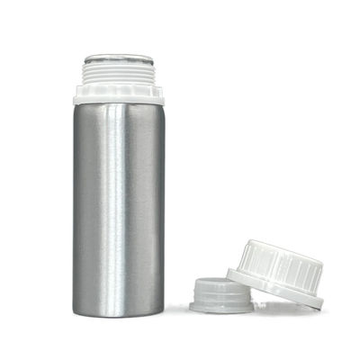 Aluminiumsprühflaschen 100ml des ätherischen Öls kein Fleck mit Ratschen-Kappe