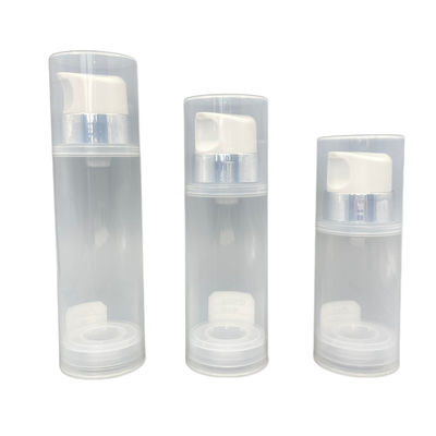 Formen luftlose Pumpflasche-Runde der Lotions-200ml 250ml großen Kapazitäts-Offsetdruck
