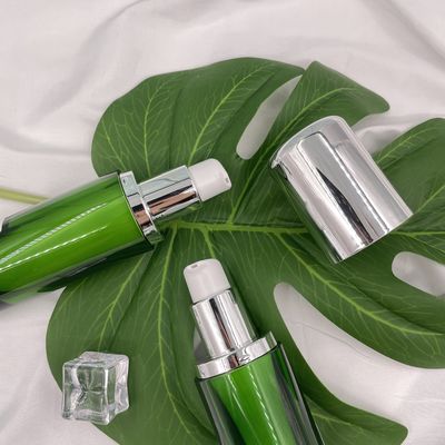 Acryl der runde kosmetische Pumpflasche-Luxusleercontainer-50ml 120ml