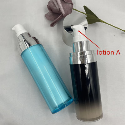 Kosmetischer Verfärbung ABS Leckacrylsauerbeweis der Pumpflasche-15ml allmählicher für Lotion