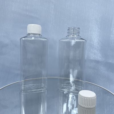 Nachfüllbarer quadratischer freier Raum des HAUSTIER Pumpflasche-Mundwasser-250ml mit weißer Kappe