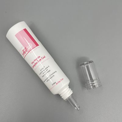 Kundengebundener Kappen-Durchmesser 25mm des freien Raumes der Farbleerer Pressungs-Rohr-20ml 40ml für Augen-Gel