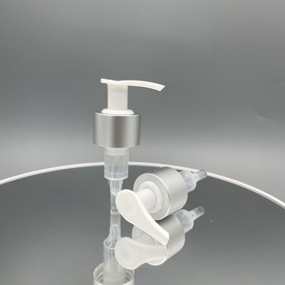 Frühling 2CC außerhalb der Lotions-Zufuhr-Pumpe seifen 24/410 28/410 Matt Silver Aluminum Closure ein