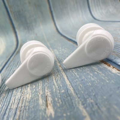 Rechtsläufiges offenes weiße Dosierung 2.2ml der Lotions-Zufuhr-Pumpen-2CC 28/400 außerhalb des Frühlinges