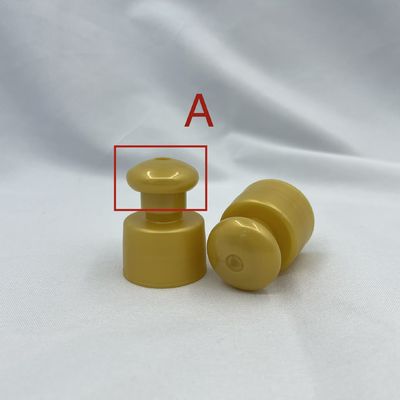 Gold ziehen Flaschenkapseln übersteigen 24/410 kundengebundenen Auslöser der Farbe2 mit Vollenden hoch