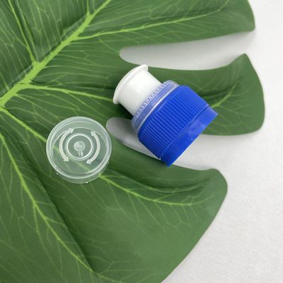 Wasserdichte Plastikdisketten-Spitze Flip Cap 28/410 Besetzer-Beweis-Gegentaktflaschen-Spitzen