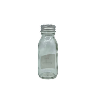 Nicht Flasche des Fleck-Hautpflege-kosmetische Verpackenglas-60ml mit Aluminiumkappe