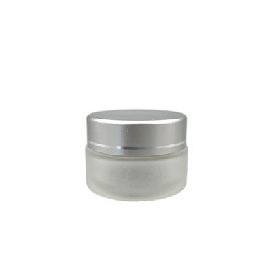 Runde kundenspezifische Glaskosmetik 20g rüttelt Verpackenhöhe 3.2cm des durchmesser-4.7cm