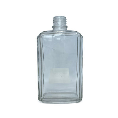 Quadrat-Kosmetik-Flaschenglas-Behälter der Waren-250ml für Hautpflegeprodukte
