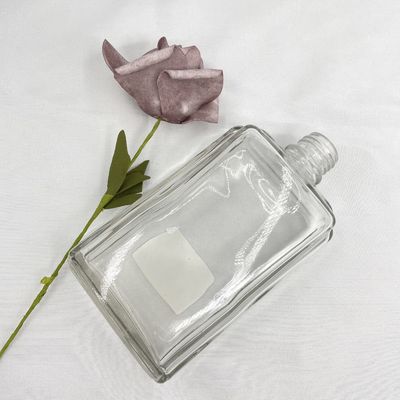 Quadrat-Kosmetik-Flaschenglas-Behälter der Waren-250ml für Hautpflegeprodukte